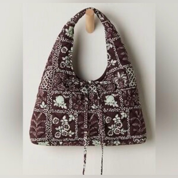 Free People Handbags - FREE PEOPLE Quinlan Quilt Shoulder Bag, Brown NWT